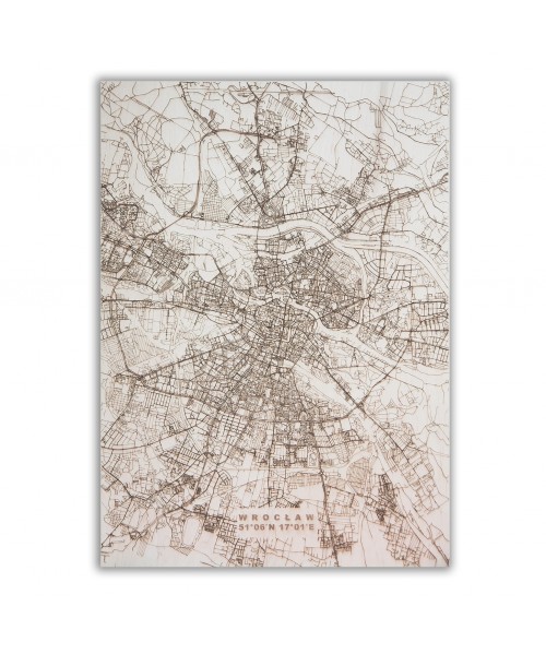 Drewniana Mapa Wrocławia
