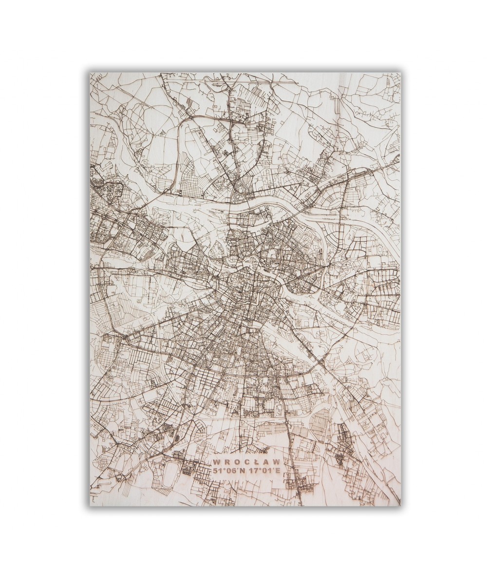 Drewniana Mapa Wrocławia