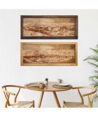 Wooden Mountain Panorama  | Boscohome | Handmade in Poland