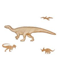 Wooden Triceratops Dinosaurs | Boscohome | Made in Poland