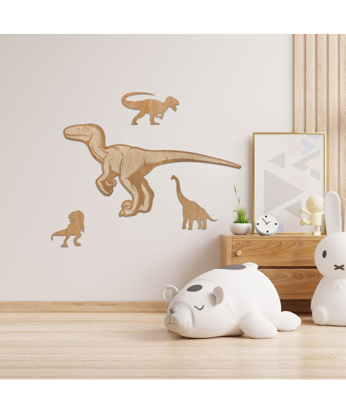 Wooden Triceratops Dinosaurs | Boscohome | Made in Poland