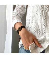 Wooden Engraved Bracelet - Sunrise | Boscohome EU
