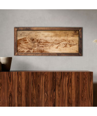 Wooden Mountain Panorama | Boscohome | Handmade in Poland